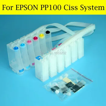 1 Комплект Добра CISS с чип PP-100 PP-100n Декодер За Epson PP100 PP50 PP100II PP-100II Система за непрекъснато подаване на Мастило