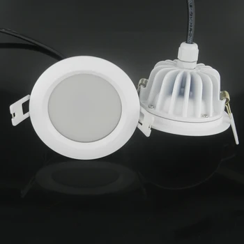 1 бр./лот Водоустойчива IP65 AC 220V5 W/7 W/9 W/Без водача с регулируема яркост на Led лентата е Студен бял Топъл бял led лампа Led лампа
