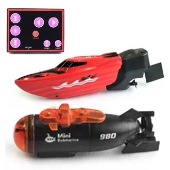 1 комплект Електрически Симулационни Мини-Подводници Модел Играчки Инфрачервено Дистанционно Управление на Водни играчки Горещи