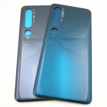 10 бр. За Xiaomi Mi Note 10/Mi Note 10 Pro Задната част на кутията на батерията 3D Стъклен Панел на Задната Врата Mi Note10 Стъкло Корпус Калъф за Замяна