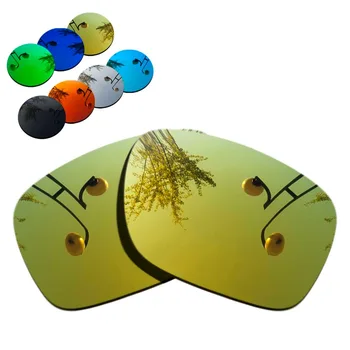 100% Точно издълбани Поляризирани Сменяеми Лещи за слънчеви очила Holbrook Mix Жълто Огледален Цвят на покритие - Избор