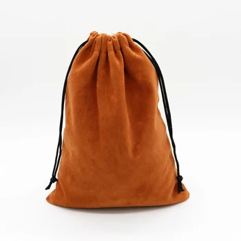 100 бр./ лот CBRL кадифе златар чанта от съвсем малък за съхранение и опаковане на тоалетни принадлежности ванилия