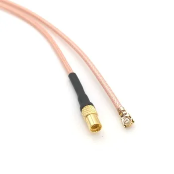 10шт MMCX Женски U. FL IPX RF кабел за Свързване с косичкой RG178 8 