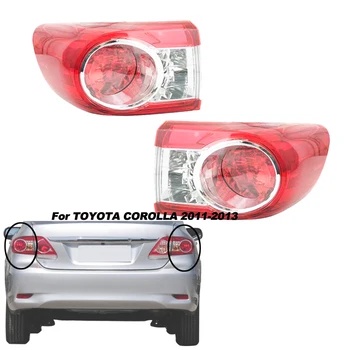 11-13 За Toyota Corolla Задна Светлина за Носене Задни Указател на Завоя Лампа Без Крушка Предупреждение Стоп-Сигнал на Кутията ABS Пластмаса Автомобилни Аксесоари