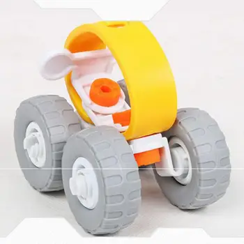 18ШТ САМ да Събере ATV Кола Играчка Комплект за Малки Деца, Строителни Блокове Играчка