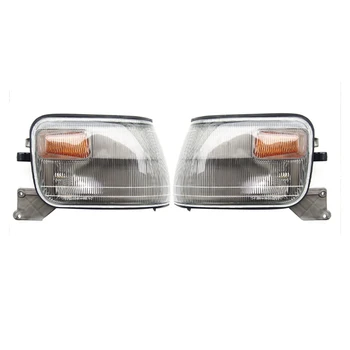 2 бр. Авто Ъглови Светлини за Паркиране, премигващ светлинен индикатор на Завоя, Лампа за Mitsubishi L300 DELICA MB907018
