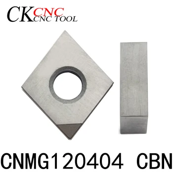 2 елемента CNMG120404 CBN Диамант поставяне Видий за Фрезоване на Вмъкване на струг режещ инструмент твердосплавное нож Стругарски поставяне на Струг с CNC Машина