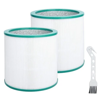 2 опаковки Заменяеми въздушен HEPA-филтър за Дайсън TP00/TP02/TP03/AM11, Кула пречиствател за Дайсън Pure Cool Link