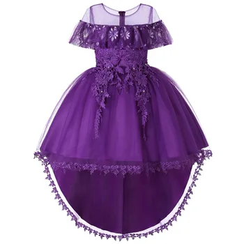 2020 Детска рокля без ръкави Дантелено бебешка рокля на Принцеса