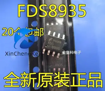 30 бр. оригинален нов FDS8935-NL P-channel-80V-2.1 A СОП-8 поле МОП-транзистори