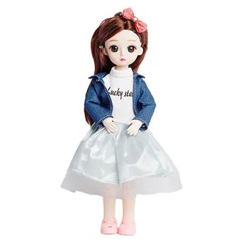 30 см 1/6 Моделиране BJD Кукла Набор от Момиче Принцеса Игри Къща Играчка Красив Подарък За Рожден Ден