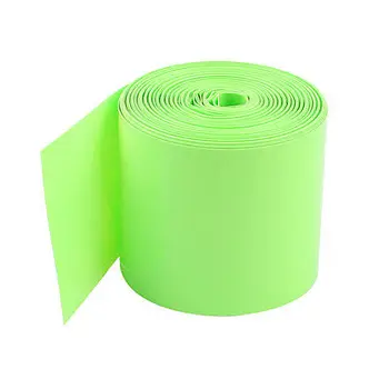 33Ft 10 M 50 mm Светло Зелен PVC Свиване Тръба Амбалажна Хартия Капачка, за да се 2x18650 на Батерията