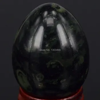 34x44 мм Натурален Скъпоценен камък, Камбаба Яспис Обхват Яйце Изцеление Рейки Занаяти Стоун Масаж Упражнение За Пръстите