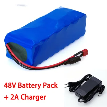 48 12ah литиева батерия 48 12ah Електрически мотор акумулаторна батерия с 54,6 В 2A зарядно устройство за 500 W 750 W 1000 W мотор