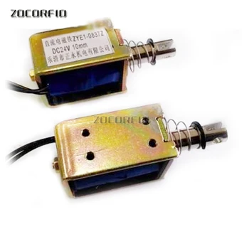 5 бр./лот ZYE1-0837Z 0.8 N Електричество в продължение на дълго време, Мини-рамка тип Push & pull DC 6/12/24 НА двигател/електромагнит