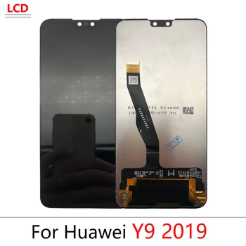 5 бр./лот За Huawei Y9 2019 LCD дисплей JKM-LX1 JKM-LX2 JKM-LX3 Сензорен екран Дигитайзер Y9 2019 JKM-LX1 JKM-LX2 LX3 Дисплей в събирането на LCD дисплей