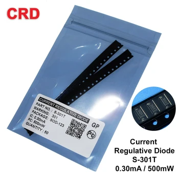50 БР./лот Комплект диоди CRD S-301T 0,3 мА SMD SOD-123 ТОКОВИ РЕГУЛАТОРИ ДИОДИ Нова Безплатна доставка Него може да се прилага на сензори