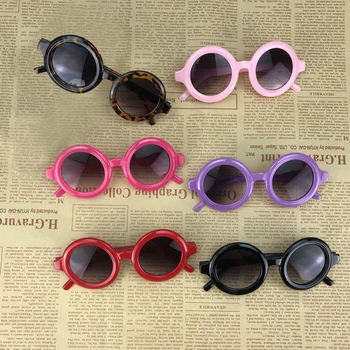 6 Цвята, Слънчеви Очила За Деца, Момчета И Момичета, Обикновена Леопардовые Модни Слънчеви Очила, Детски Слънчеви Очила, Плажни Очила