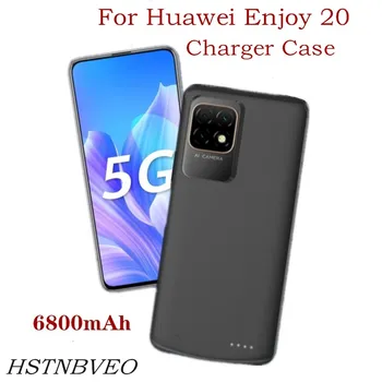 6800 mah Зарядно Калъф Huawei Enjoy 20 Преносима Зареждане на Батерията Powerbank Калъф Huawei Enjoy 20 Калъф За Батерията