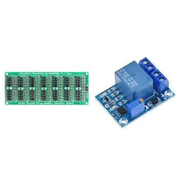 7 Декадный Програмируем SMD-резистор 1R - 9999999R с модула за управление ниско напрежение на батерията на постоянен ток 12 В YX-X0001