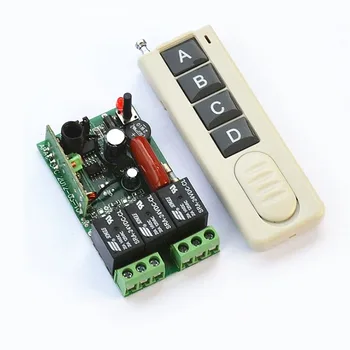 AC 110V 220V 3CH безжично дистанционно управление с ультратонким 4-кнопочным дистанционно управление на осветлението индустриален контролер на продукта