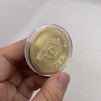 ANKR в СВЕТА НА БАЗАТА НА НАС Цифрови Пари Монета Позлатен Крипто Монета Криптовалюта са подбрани Чудесен Подарък