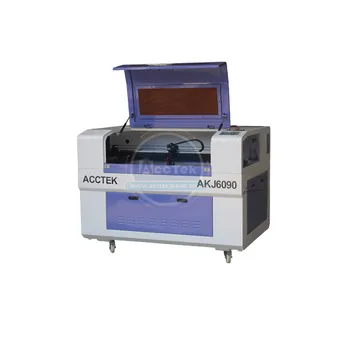 Acctek мини машина за лазерно рязане с ЦПУ акрил 100 W лазерен гравиране машина AKJ6090