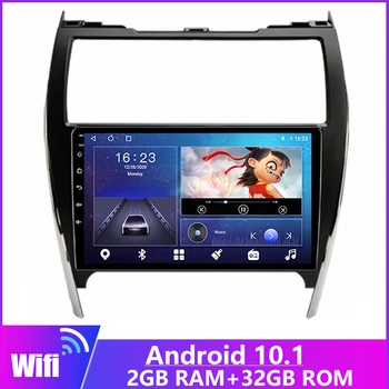 Android 11 2Din Кола Стерео Аудио Радио за Toyota Camry в САЩ 2006-2011 Видео Мултимедиен Плейър със Сензорен Екран WiFi BT Говорител MP5