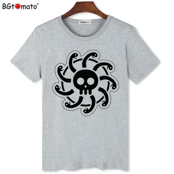 BGtomato опасност тениска модна тениска с черепа, мъжка лятна градинска брандираната camiseta masculina ежедневната мъжка тениска тениска в стил хип-хоп