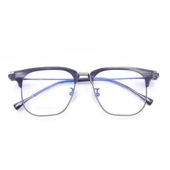 Belight Оптичен Марката Дизайн 18-Каратная Титановая Рамки За Очила Без Рамки Мъжки слънчеви Очила По Рецепта Оптични Очила GE-19