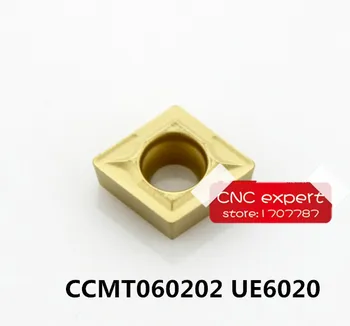 CCMT060202 UE6020/CCMT060204 UE6020/CCMT060208 UE6020. режещо острие, струг съвет, подходящ за струг серия SCLCR SCKCR,