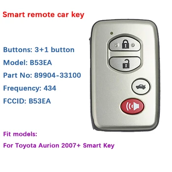 CN007201 Вторичен пазар, За Toyota Aurion 2007 + смарт ключ B53EA P1 D4 4D-67 433 Mhz Сив 89904-33100 без ключ Go