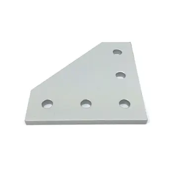 CNC SWMAKER се споделя от 90-градуса Съединителната пластина за V-образна алуминиева Линейна екструдиране