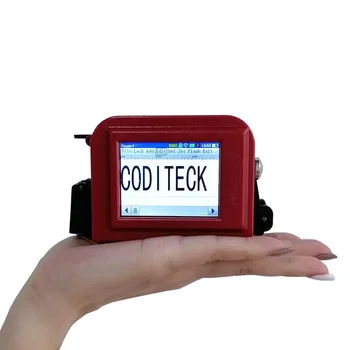 Coditeck 12,7 мм мини джобен ръчно мастилено-струен принтер