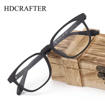 HDCRAFTER Дървени Рамки За Очила Ръчно изработени, Очила За Далекогледство са По Рецепта, Очила За Късогледство, Мъжки Оптични Очила Gafas Oculos De Sol