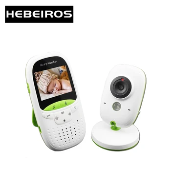 Hebeiros, 3.2 инча Видео на бебето следи VB602 Детска Бавачка Безжична Камера за Сигурност за Нощно Виждане Температурен Монитор На Големи Разстояния