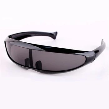 JAXIN самоличността на слънчеви очила мъжки робот сребърни лещи мода лазер дамски слънчеви очила, спортни пътуване очила за шофиране, очила с UV400