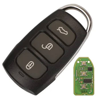 Jingyuqin VVDI жично Дистанционно за дистанционно Управление на Автомобилен ключ За Xhorse VVDI/VVDI 2 За Hyundai XKHY04EN 3 + 1 Бутон Ключодържател