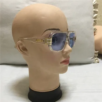 KAPELUS Модерни дамски слънчеви очила в прозрачни рамки, слънчеви очила цвят на океана CA8820, улични ежедневни слънчеви очила в стил хип-хоп, слънчеви очила