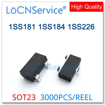 LoCNService 3000 бр. SOT23 1SS181 1SS184 1SS226 100mA 80 0.1 A Произведено в Китай с Високо качество