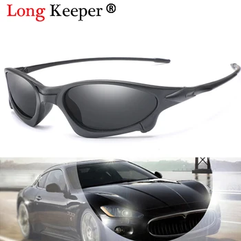 LongKeeper Марката Дизайн Антибликовые Поляризирани Слънчеви Очила Мъжки Слънчеви очила За Шофиране За Мъже Лещи Мъжки слънчеви Очила Gafas de sol 1034