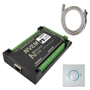 NVEM контролер за движение с ЦПУ nvemv2.1 актуализиране на 3 ос 4 ос 5 ос 6 ос mach3 такса управление на Ethernet интерфейс
