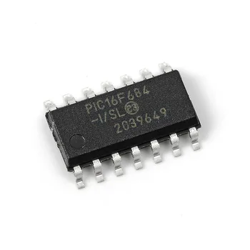 PIC16F684-I/ SL PIC16F684 SOIC-14 8-битов микроконтроллерный едно-чип микрокомпютър