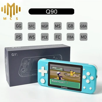 Q90 Мини Преносима Игрална Конзола за Ретро Преносим Плейър Слот 3.0-инчов IPS Екран с 16 GB Двойна Система С Отворен Код