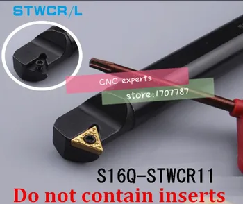 S16Q-STWCR11 Струг Режещи Инструменти Струг с ЦПУ Стругове Вътрешен Притежателя на Струг Инструмент расточная планк