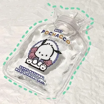 Sanrio Pachacco Прозрачна чанта за гореща вода Тип на Впръскване на вода Kawaii Трябва да има през Зимата Взрывозащищенную студентска топла чанта