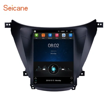 Seicane Авто Радио Мултимедиен Плейър GPS Навигация Android 9,1 За 2012 2013 2014 Hyundai Avante Elantra с Wifi AUX