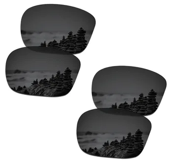 SmartVLT 2 Чифта Поляризирани очила Сменяеми Лещи за Oakley Sliver Stealth Black и Stealth Black