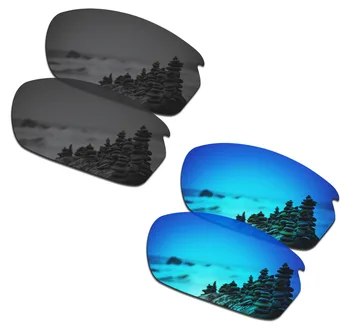 SmartVLT 2 Чифта Поляризирани очила Сменяеми Лещи за Oakley Carbon Shift Stealth Black и Ice Blue