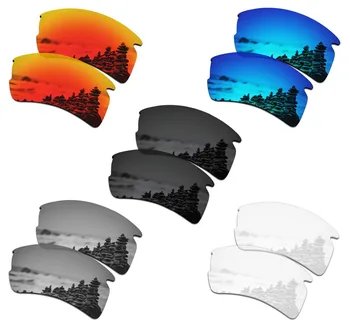 SmartVLT 5 Чифта Поляризирани очила Сменяеми Лещи за Oakley Flak 2.0 XL - 5 Цвята